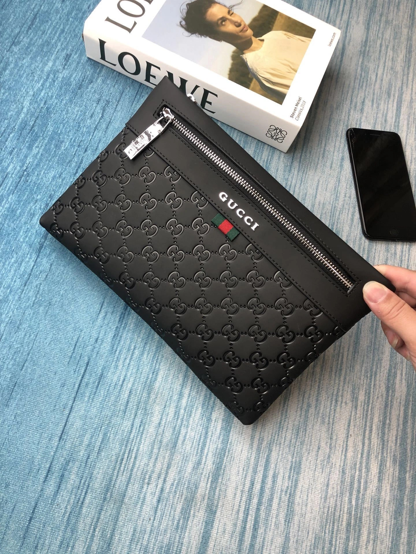 Mens Gucci Clutch Bags MoistureWicking 93046