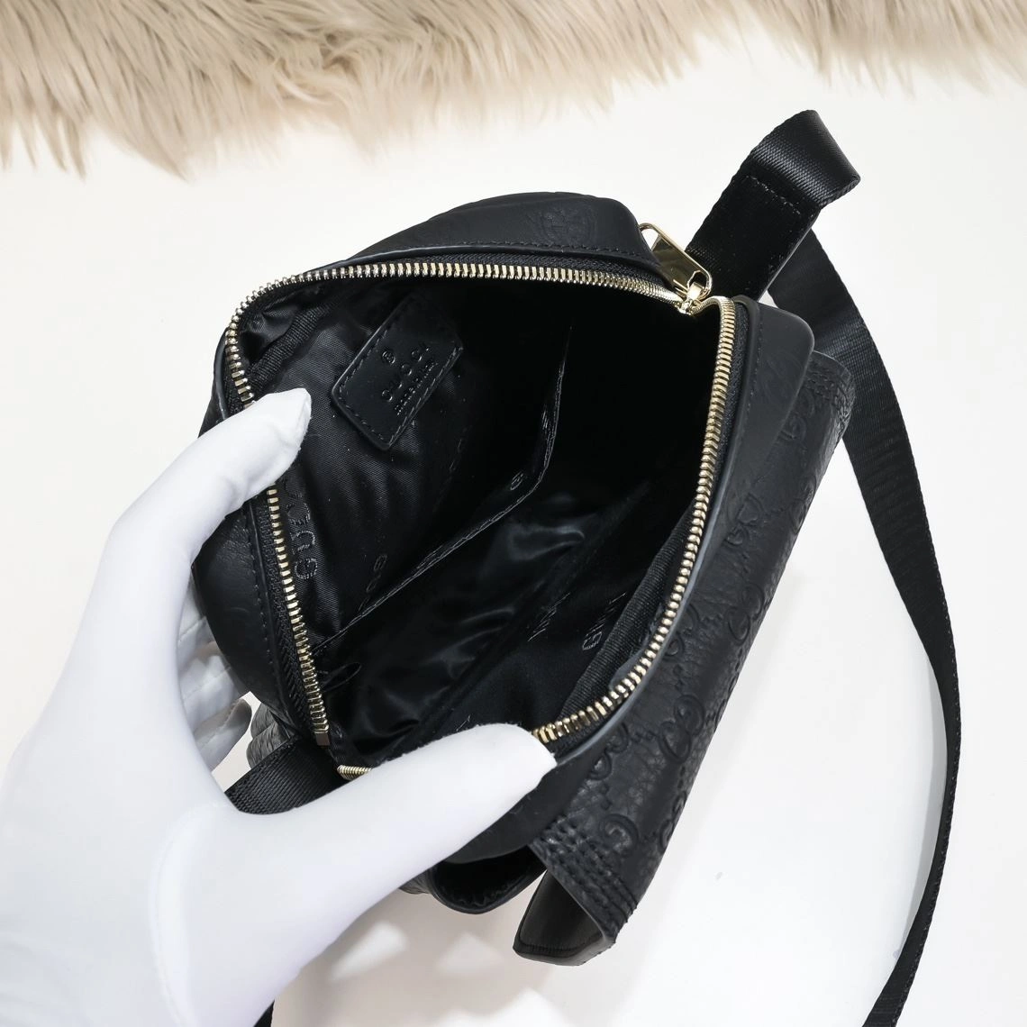 Stretchable Mens Gucci Satchel Bags 90912