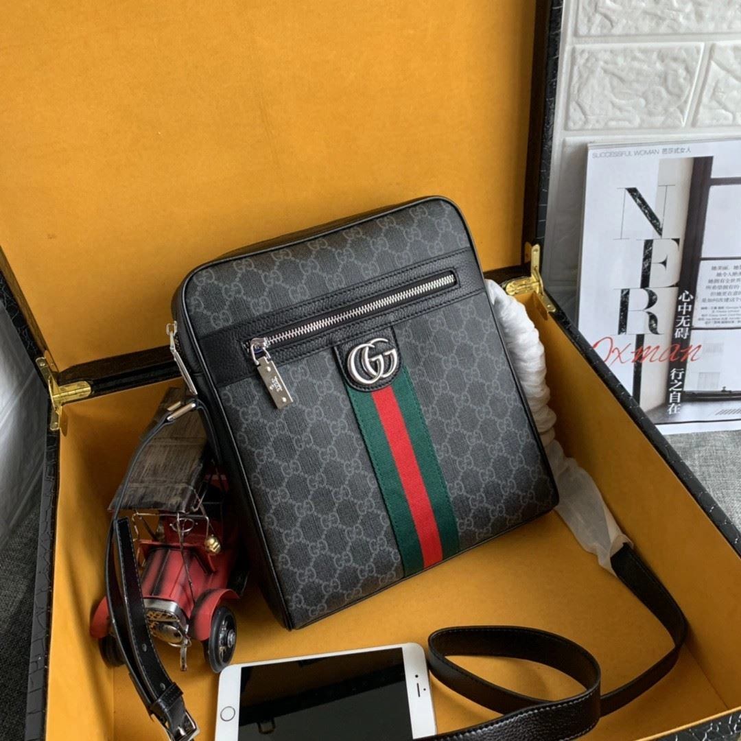 Unisex Mens Gucci Satchel Bags 93033