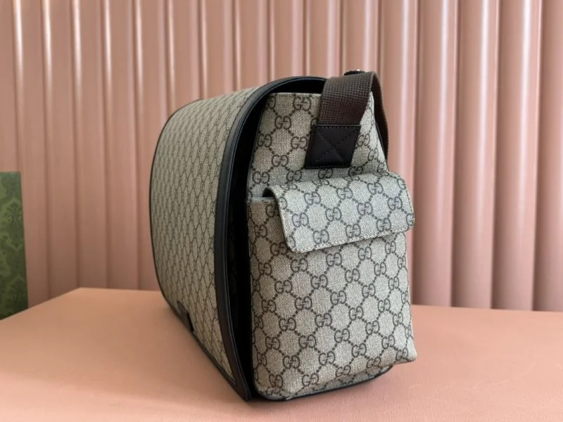 Compact Mens Gucci Satchel Bags 49463