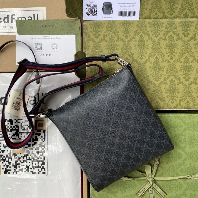 Mens Gucci Satchel Bags ZipUp 49491
