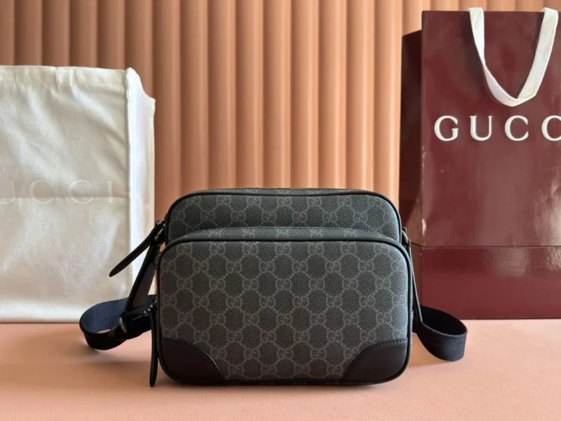 Compact Mens Gucci Satchel Bags 49445