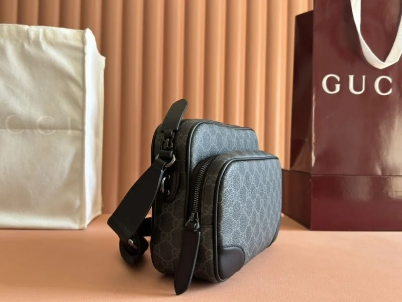 Compact Mens Gucci Satchel Bags 49445