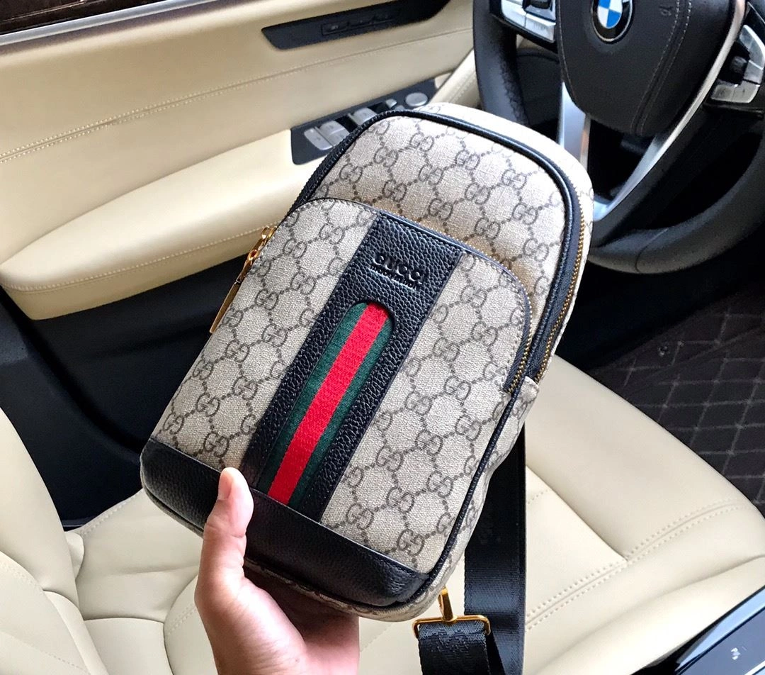 Mens Gucci Waist Chest Packs Durable 92950