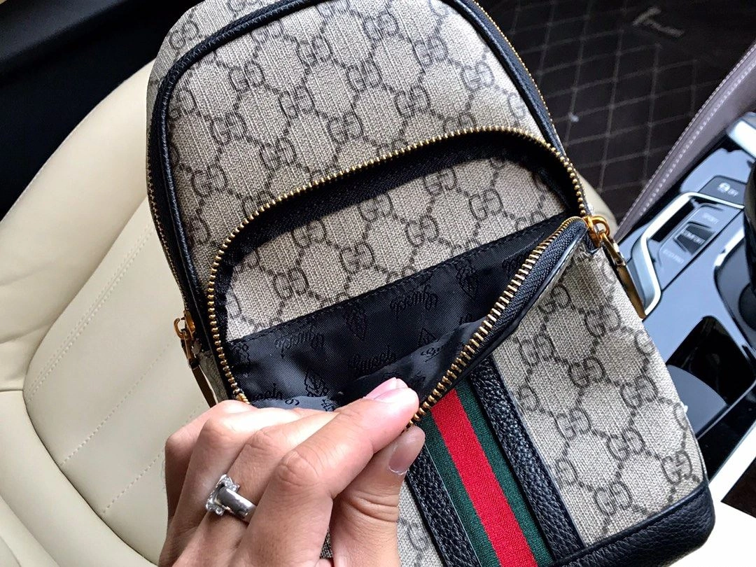 Mens Gucci Waist Chest Packs Durable 92950