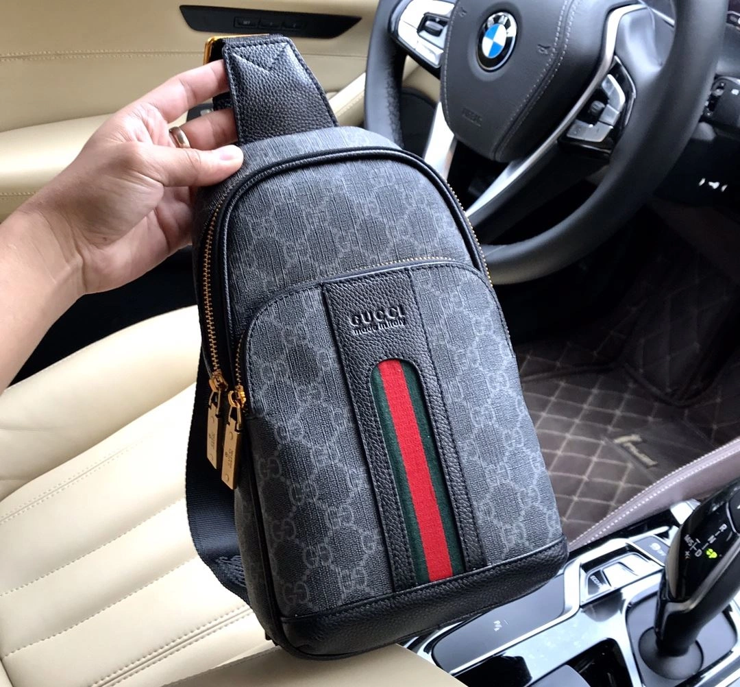 Breathable Mens Gucci Waist Chest Packs 92941
