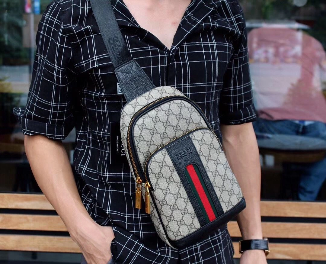 Mens Gucci Waist Chest Packs RelaxedFit 92928