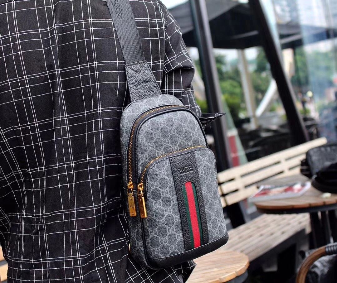 Mens Gucci Waist Chest Packs WaterResistant 92926