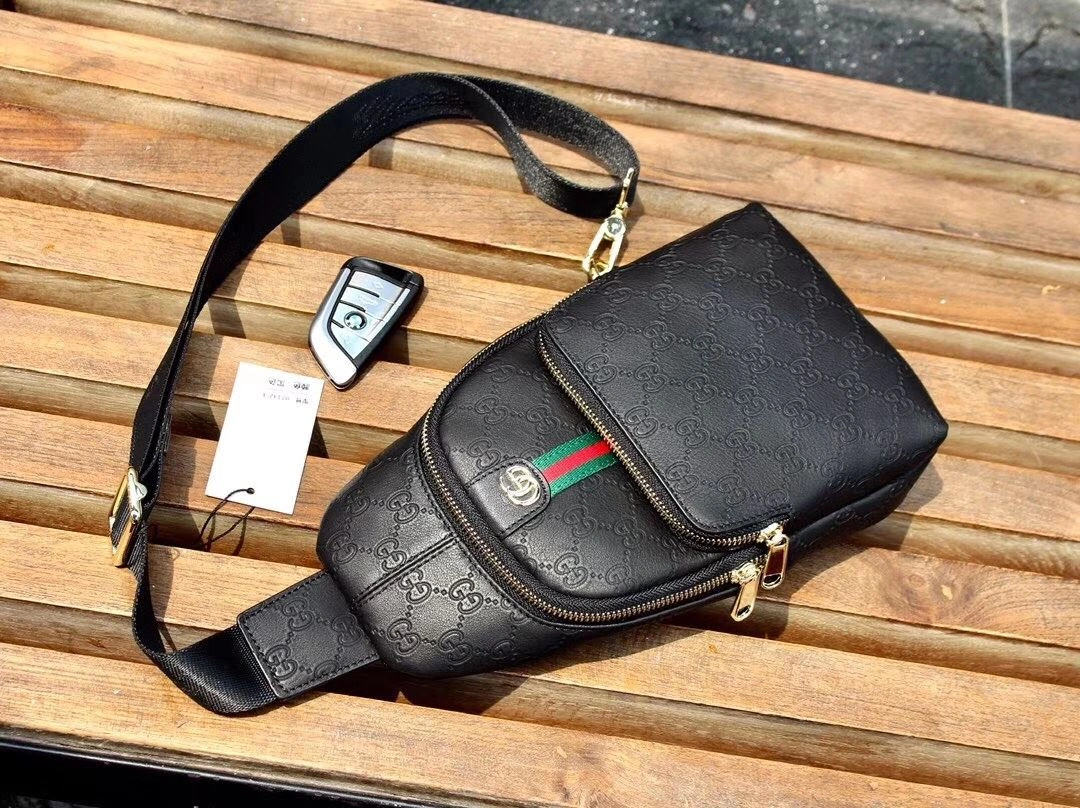 Mens Gucci Waist Chest Packs Minimalist 92969
