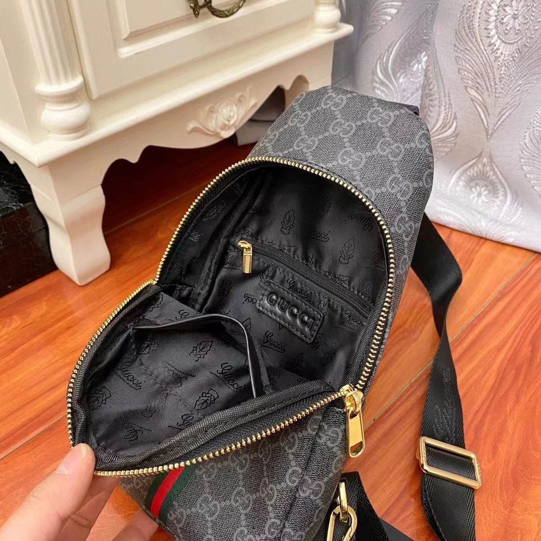 Mens Gucci Waist Chest Packs Compact 92924