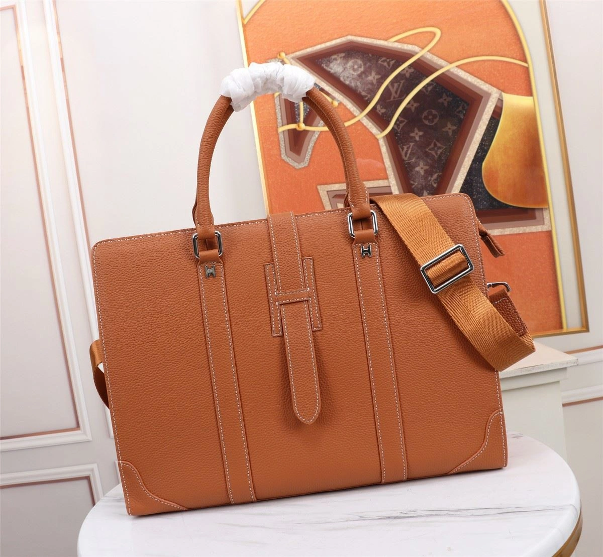 UrbanChic Mens Hermes Briefcases 92895