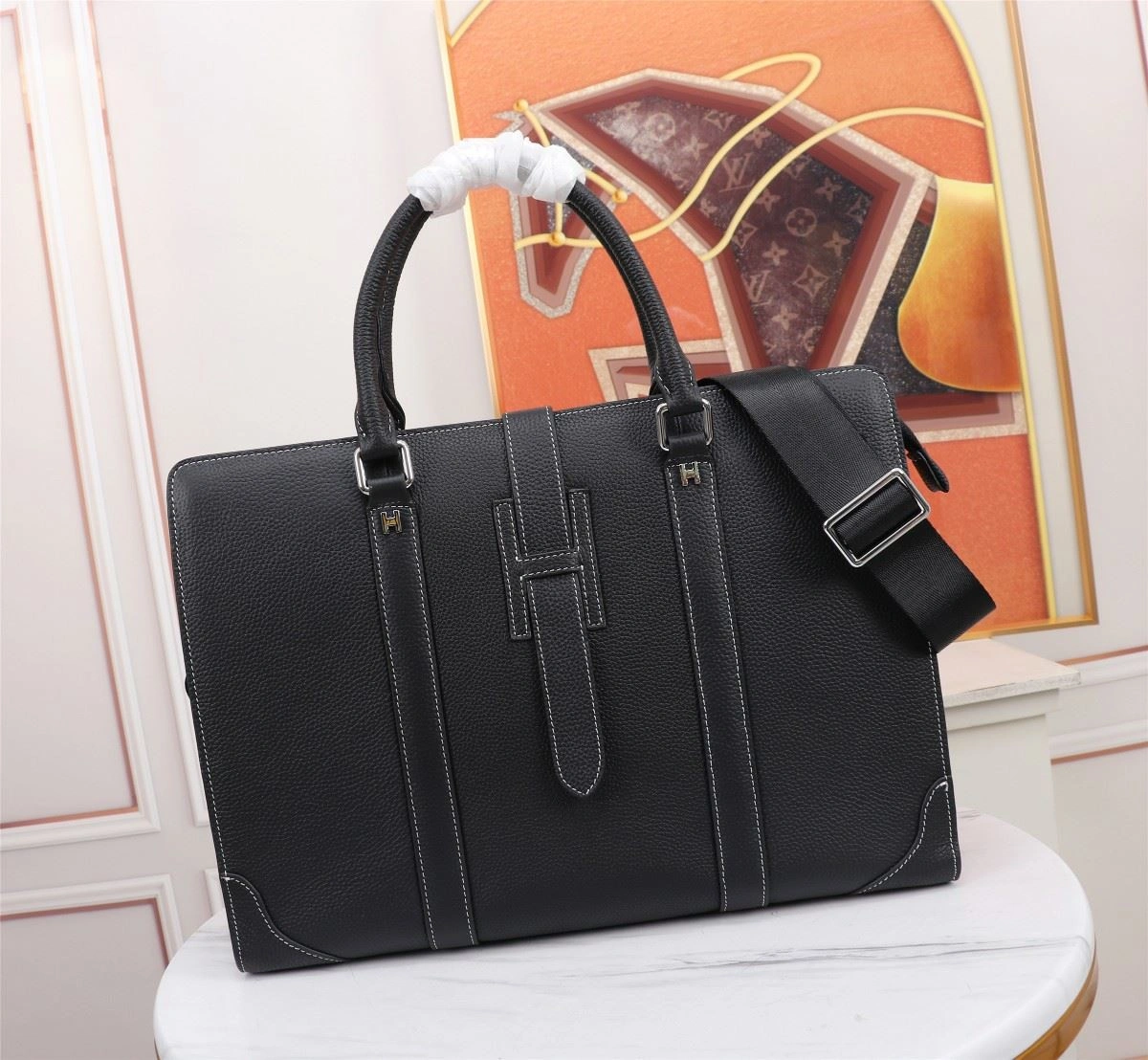 Mens Hermes Briefcases Thermal 92893