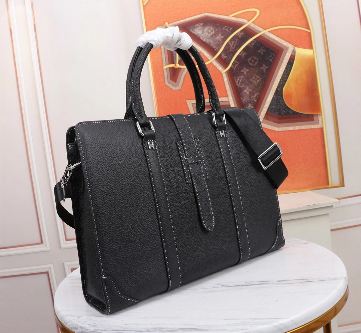 Mens Hermes Briefcases Thermal 92893