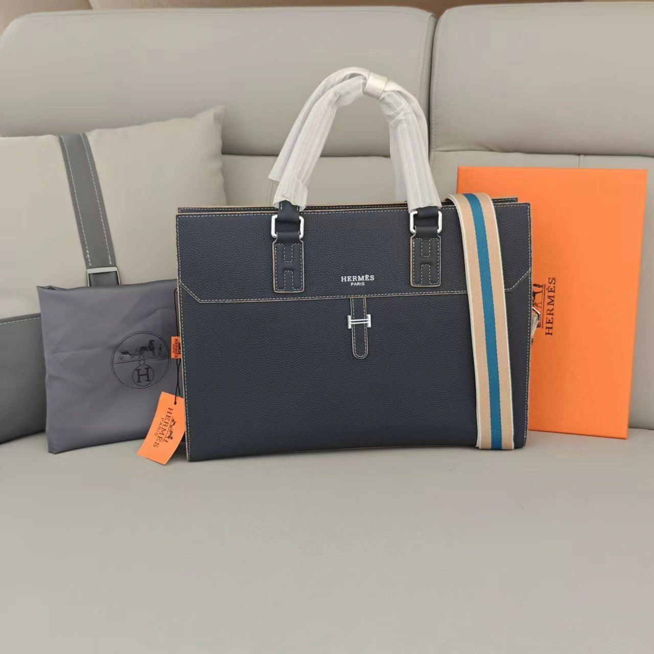 Mens Hermes Briefcases TechFriendly 92890