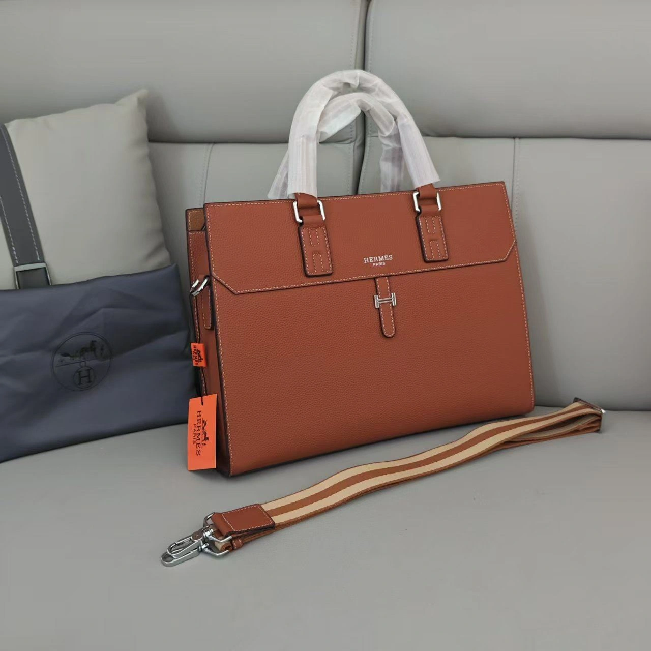 Mens Hermes Briefcases Neat 92889