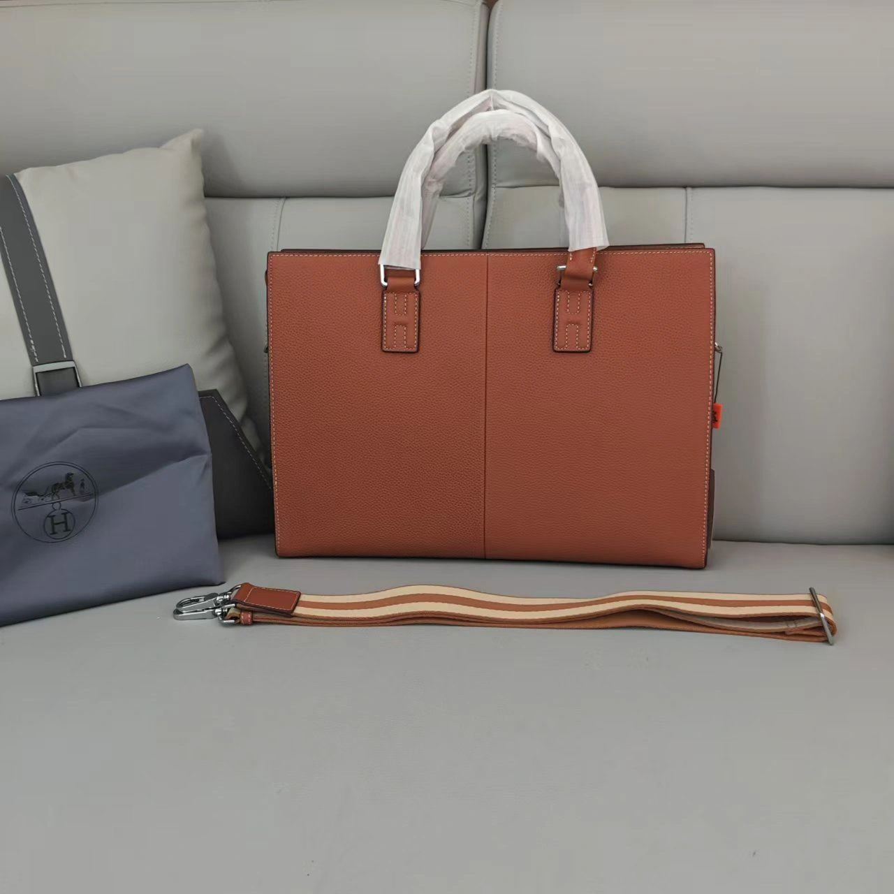 Mens Hermes Briefcases Neat 92889
