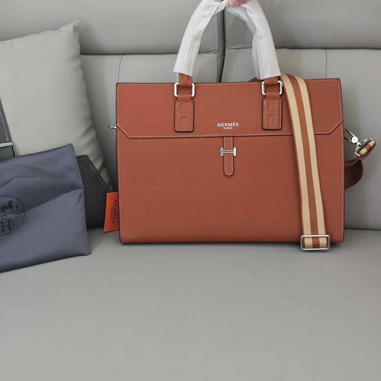 Mens Hermes Briefcases Neat 92889