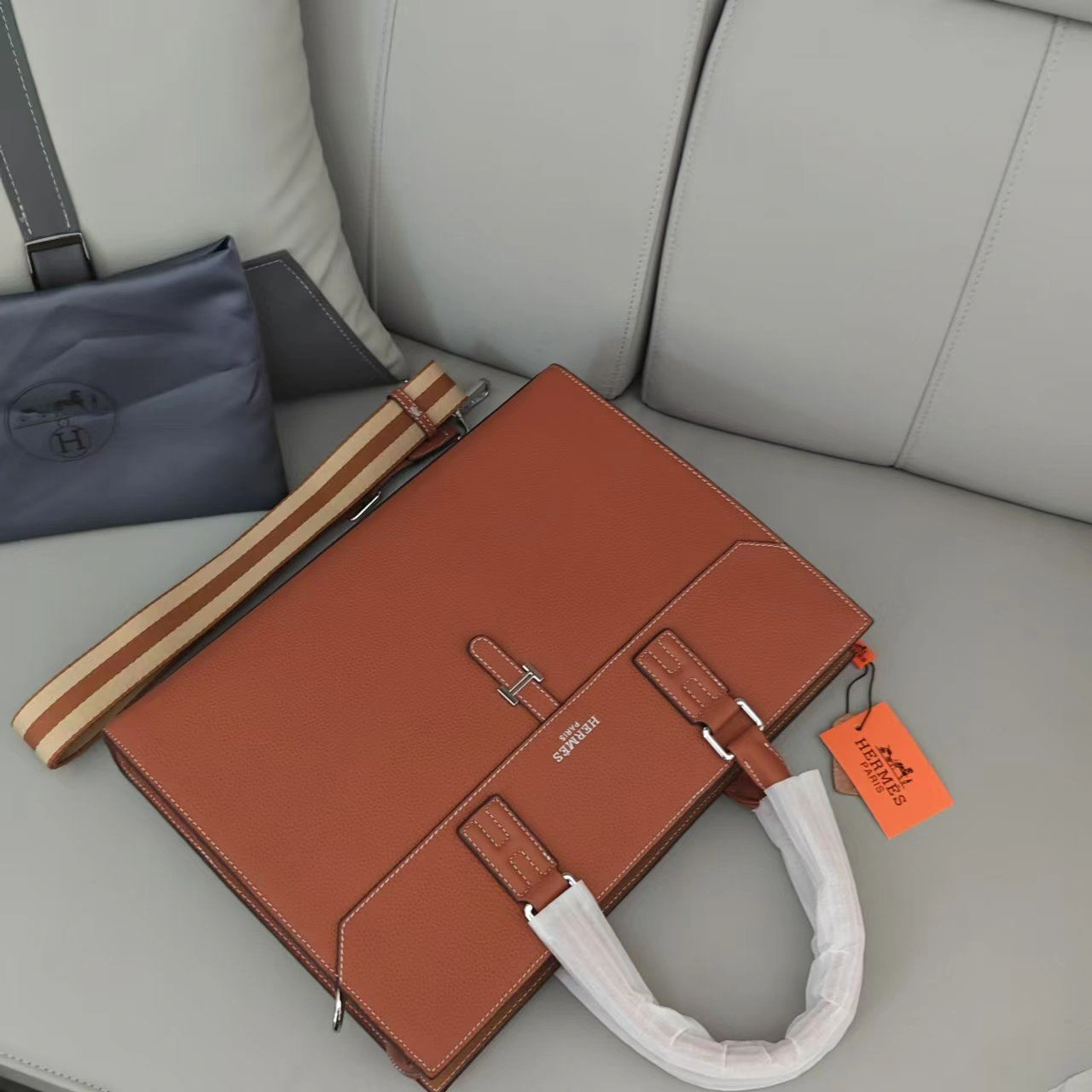Mens Hermes Briefcases Neat 92889