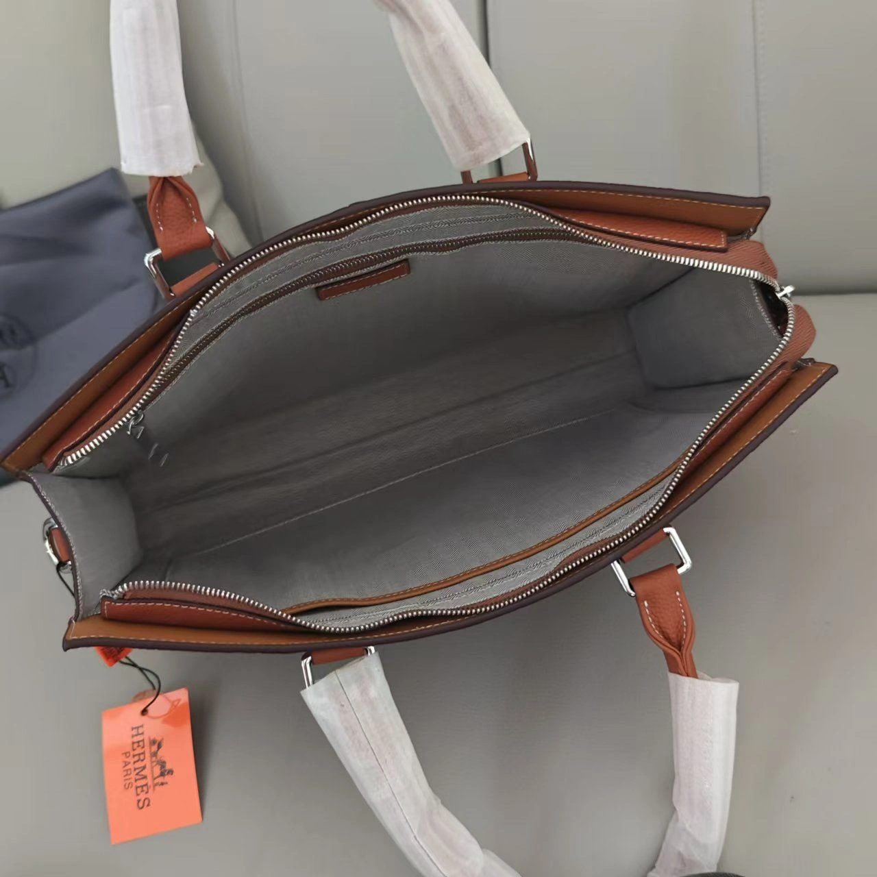 Mens Hermes Briefcases Neat 92889