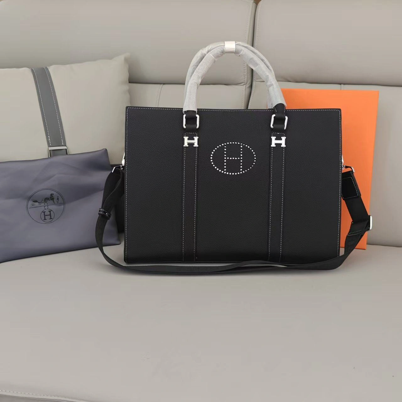 FreshLook Mens Hermes Briefcases 92887