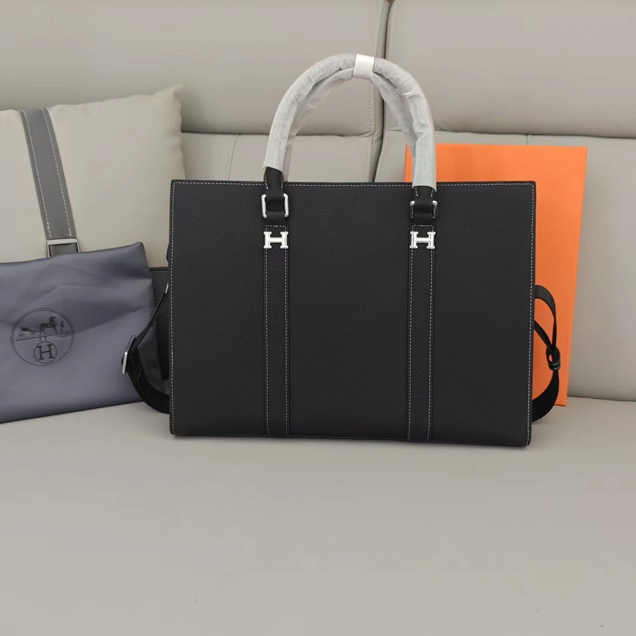 FreshLook Mens Hermes Briefcases 92887