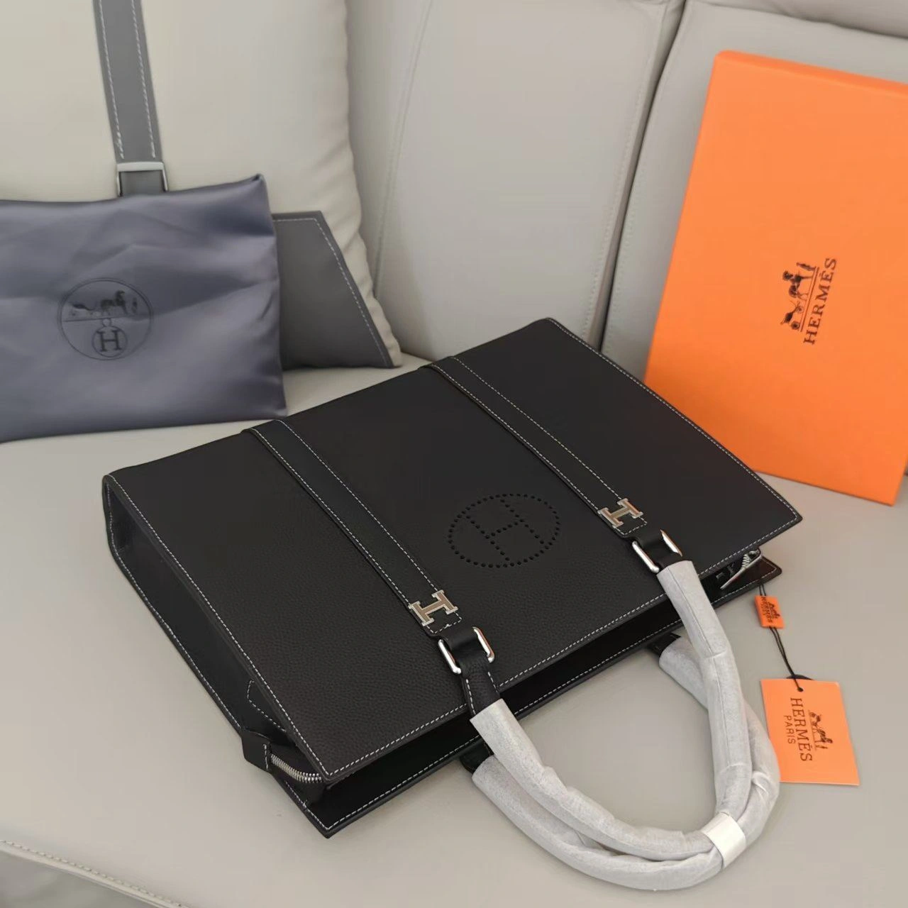 FreshLook Mens Hermes Briefcases 92887