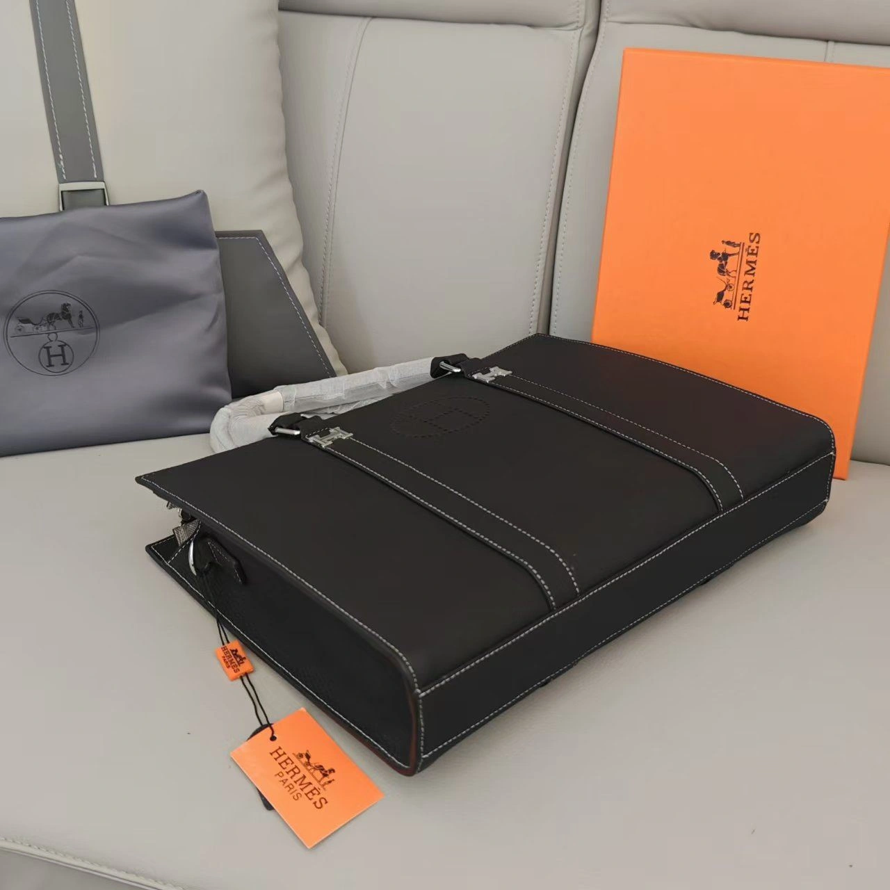 FreshLook Mens Hermes Briefcases 92887