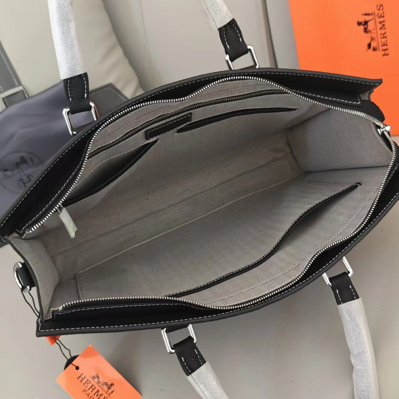 FreshLook Mens Hermes Briefcases 92887