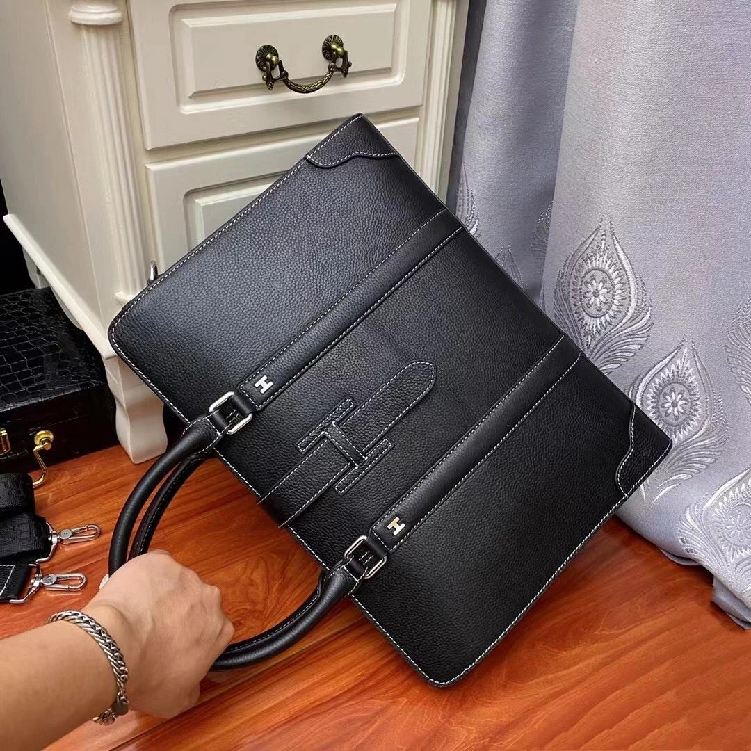 Mens Hermes Briefcases Thermal 92886