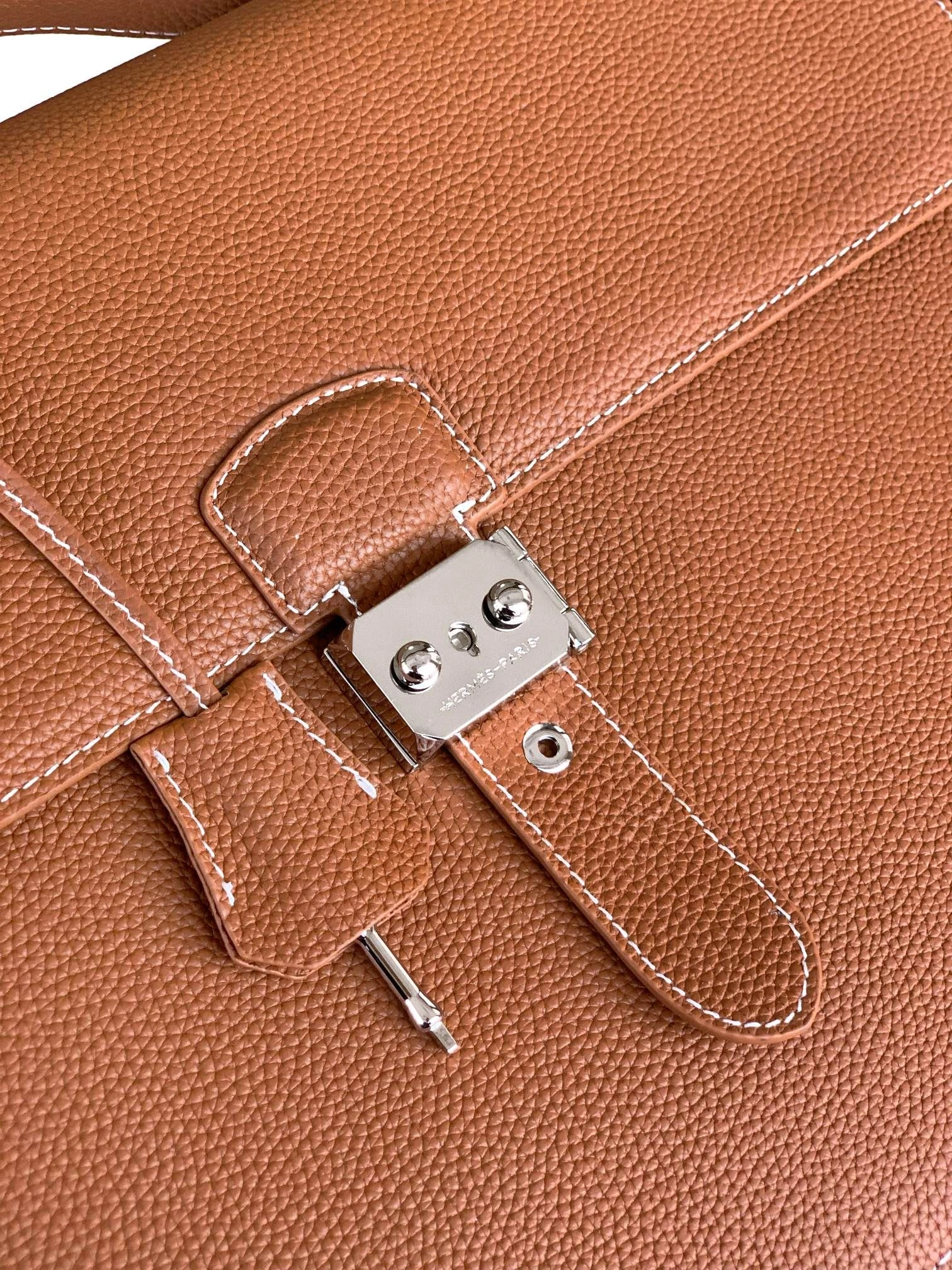 Mens Hermes Briefcases Breathable 91829