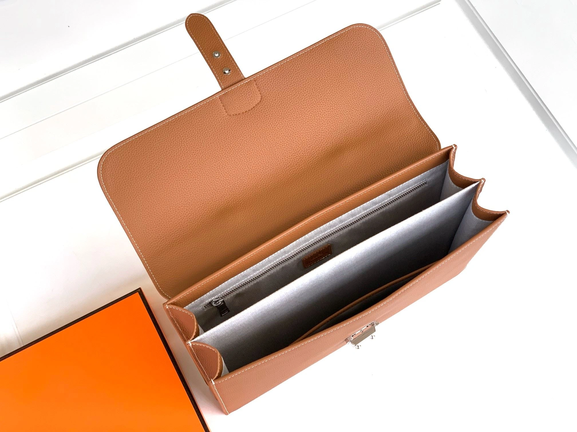 Mens Hermes Briefcases Breathable 91829