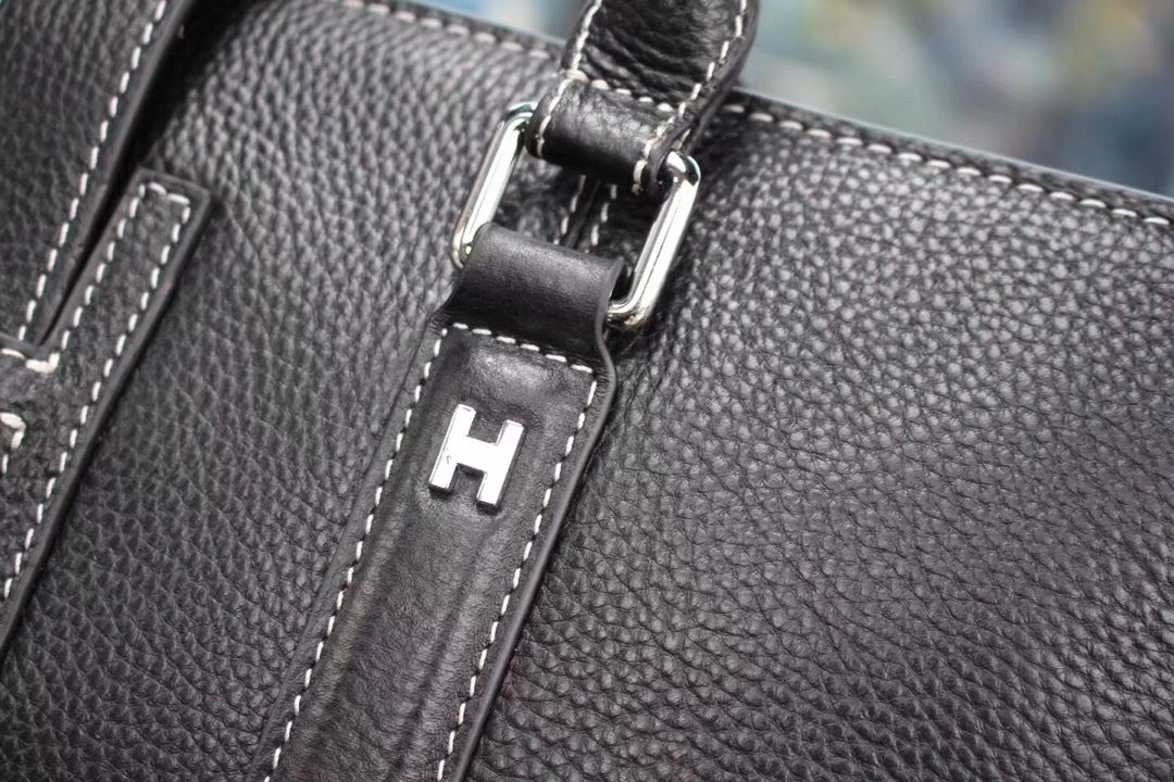 Compact Mens Hermes Briefcases 91827