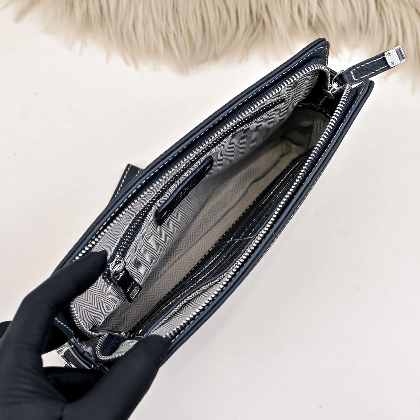 Mens Hermes Clutch Bags Versatile 90839