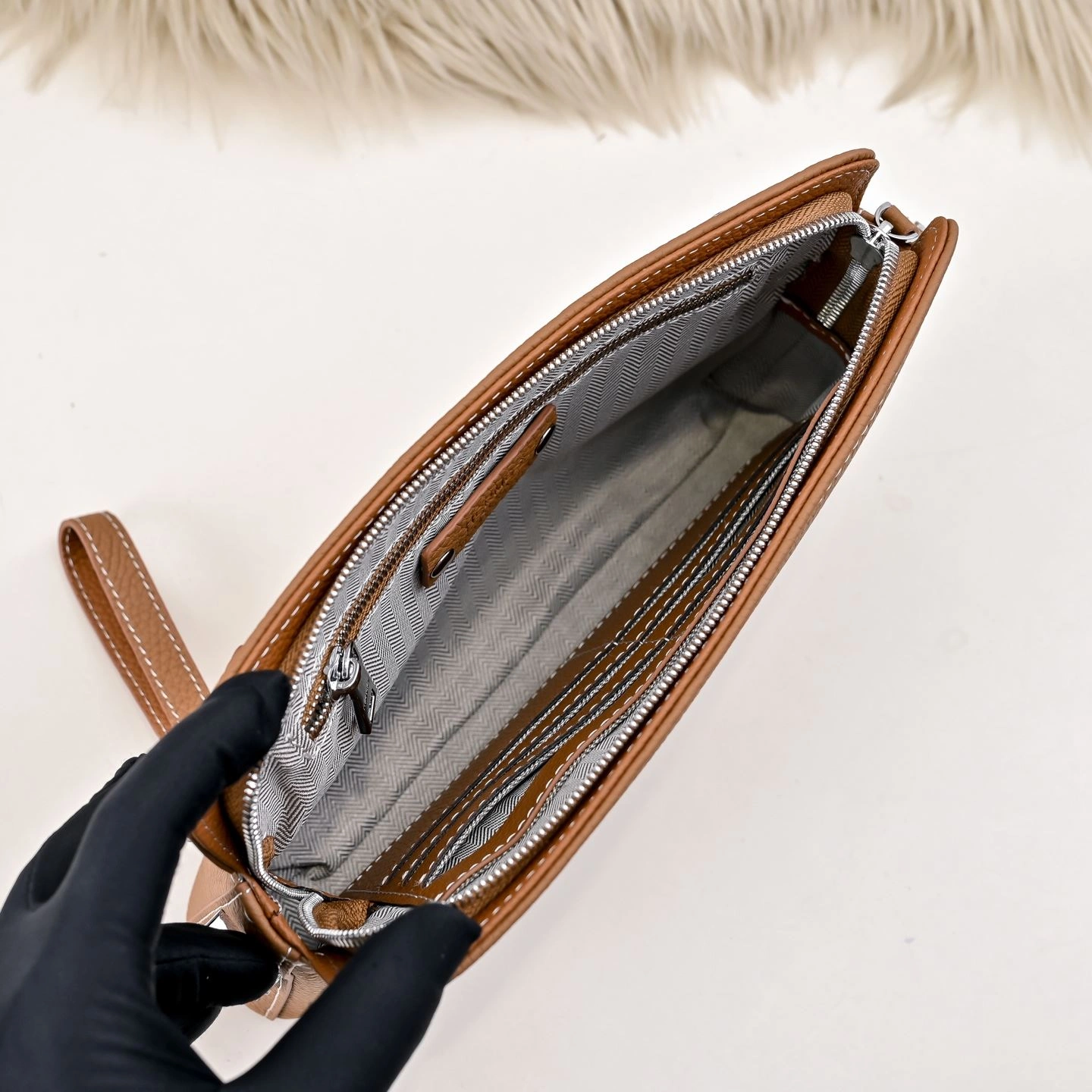 Mens Hermes Clutch Bags EasyCare 90836