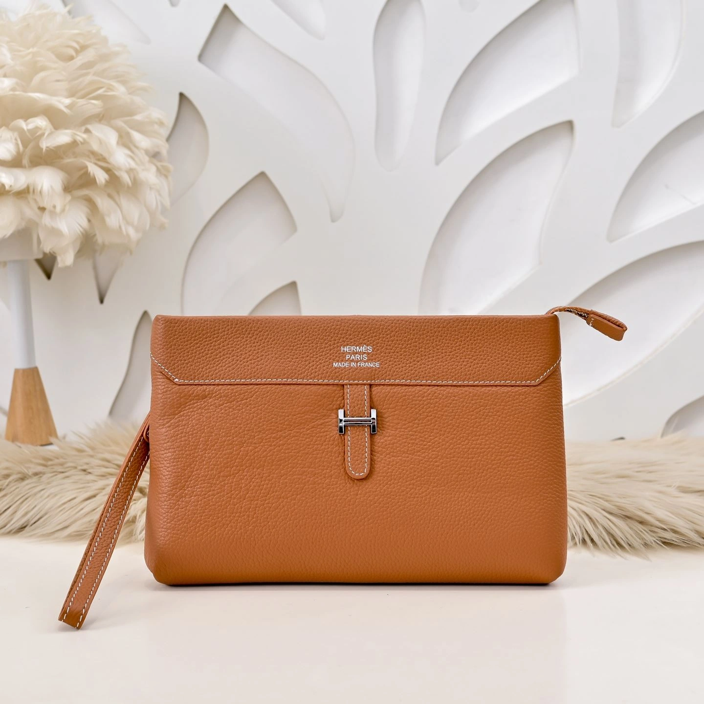 Mens Hermes Clutch Bags Minimalist 90921
