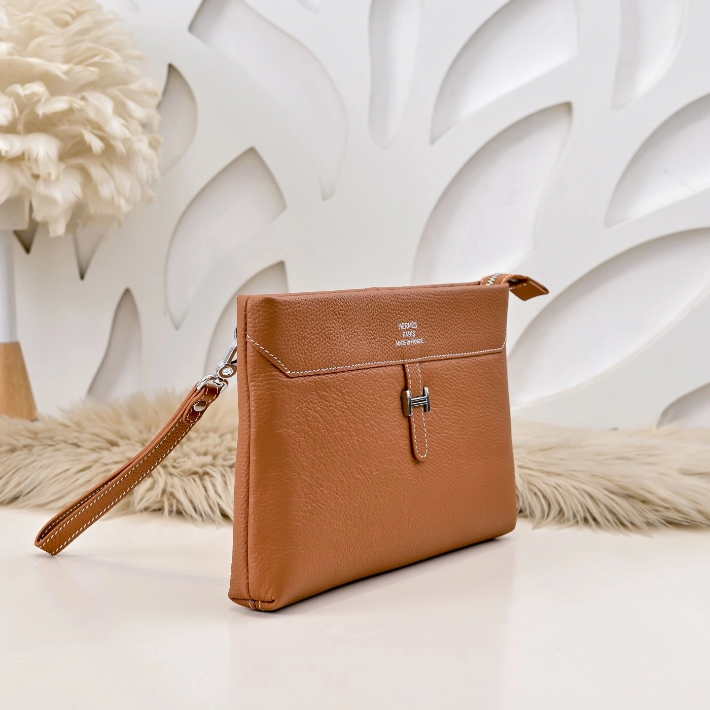 Mens Hermes Clutch Bags Minimalist 90921