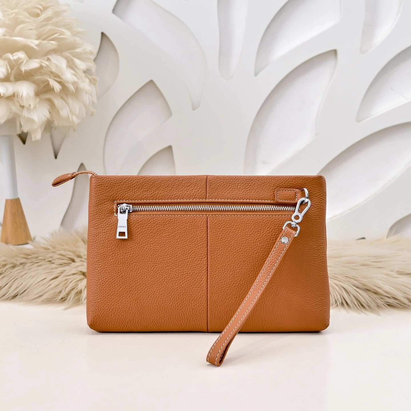 Mens Hermes Clutch Bags Minimalist 90921