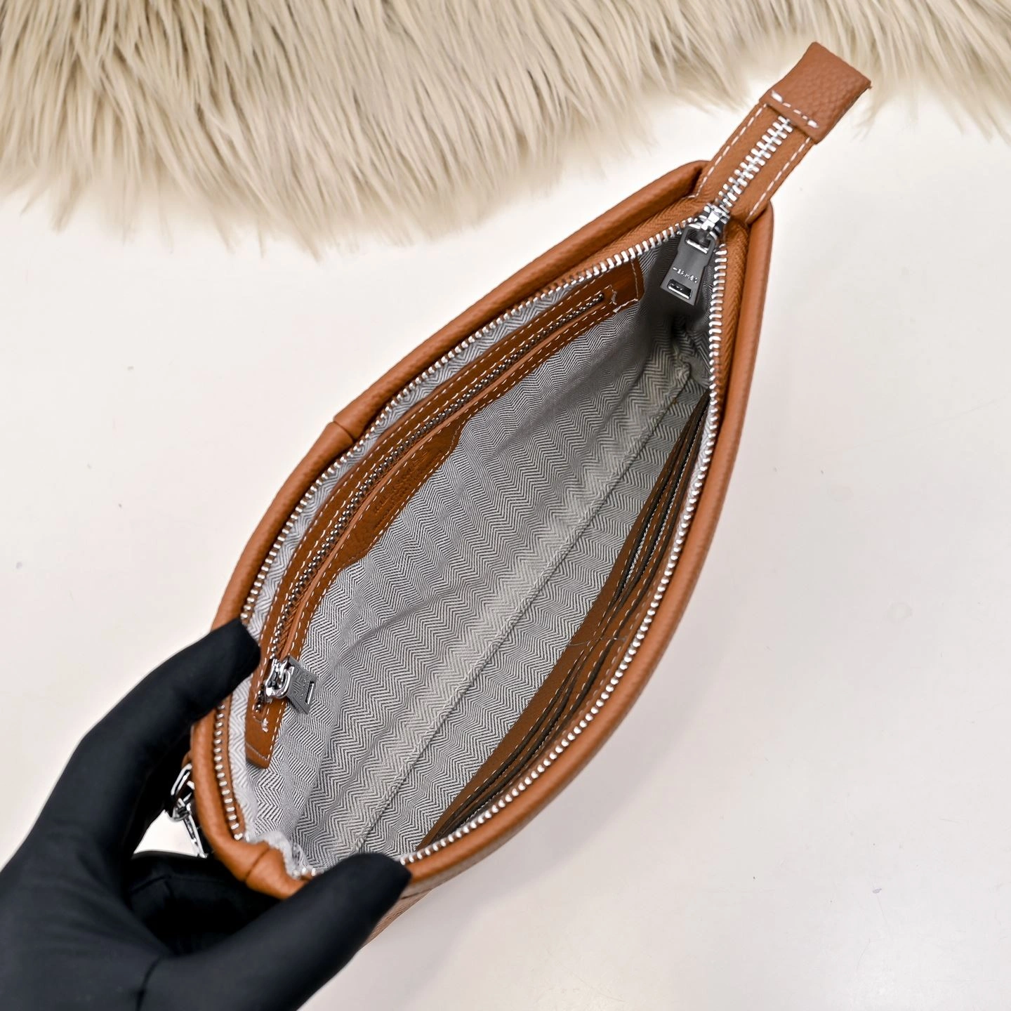 Mens Hermes Clutch Bags Minimalist 90921