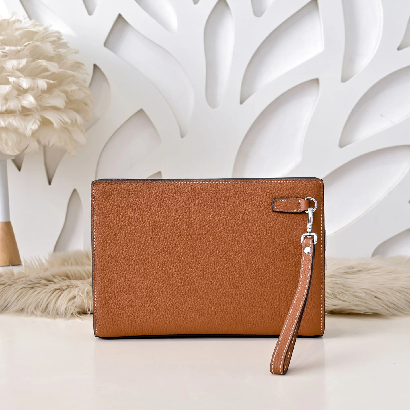 Breathable Mens Hermes Clutch Bags 90837