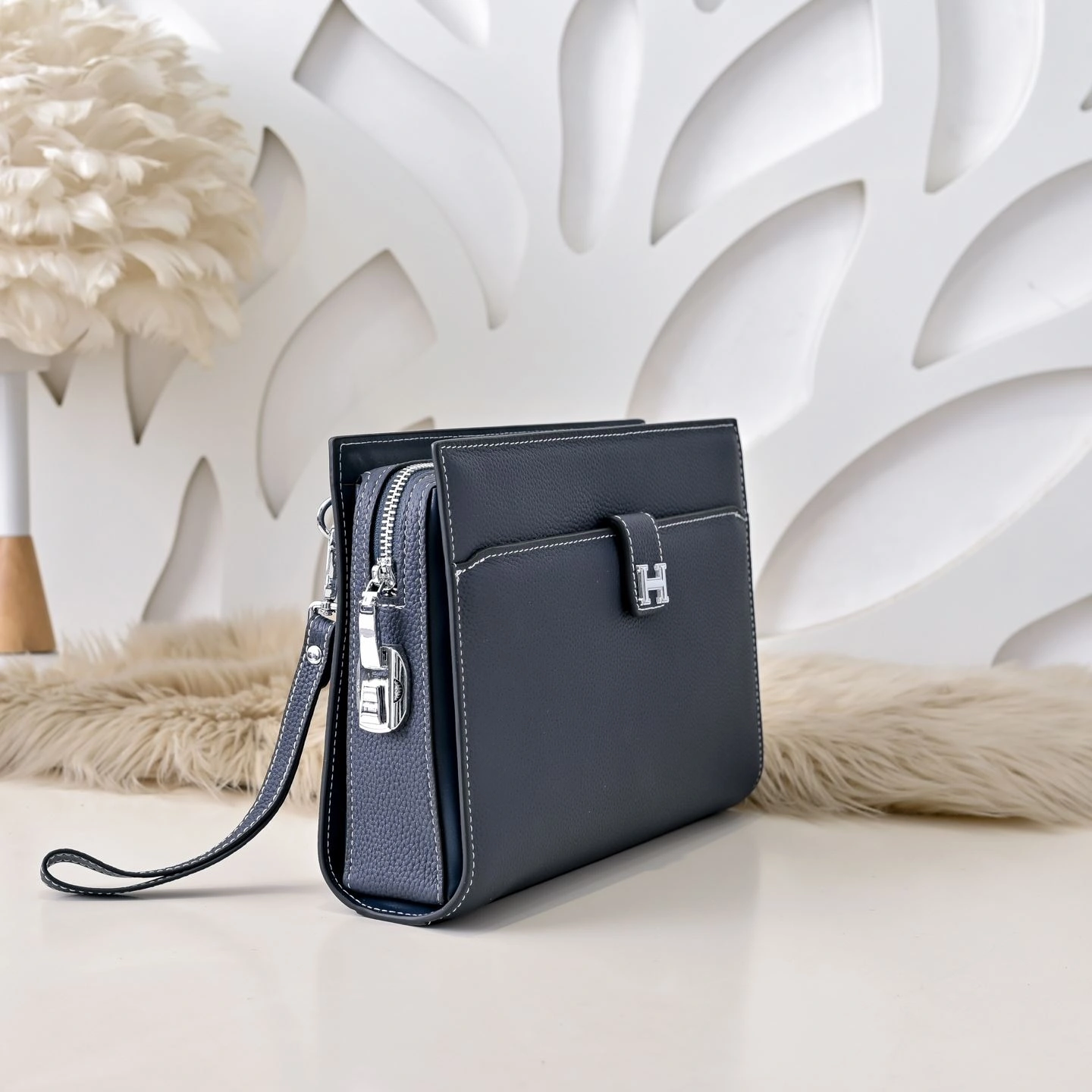 ComfortFit Mens Hermes Clutch Bags 90827