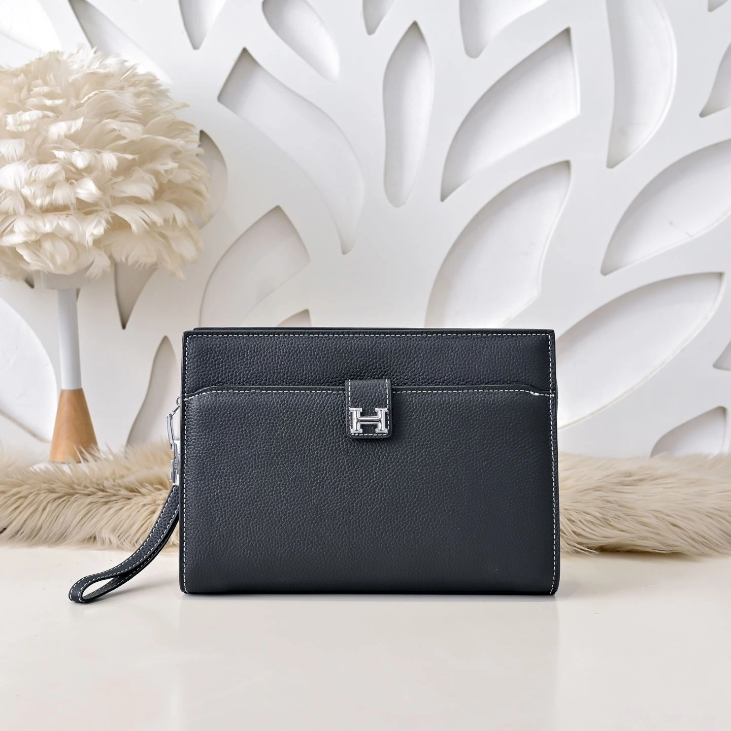 StreetReady Mens Hermes Clutch Bags 90826