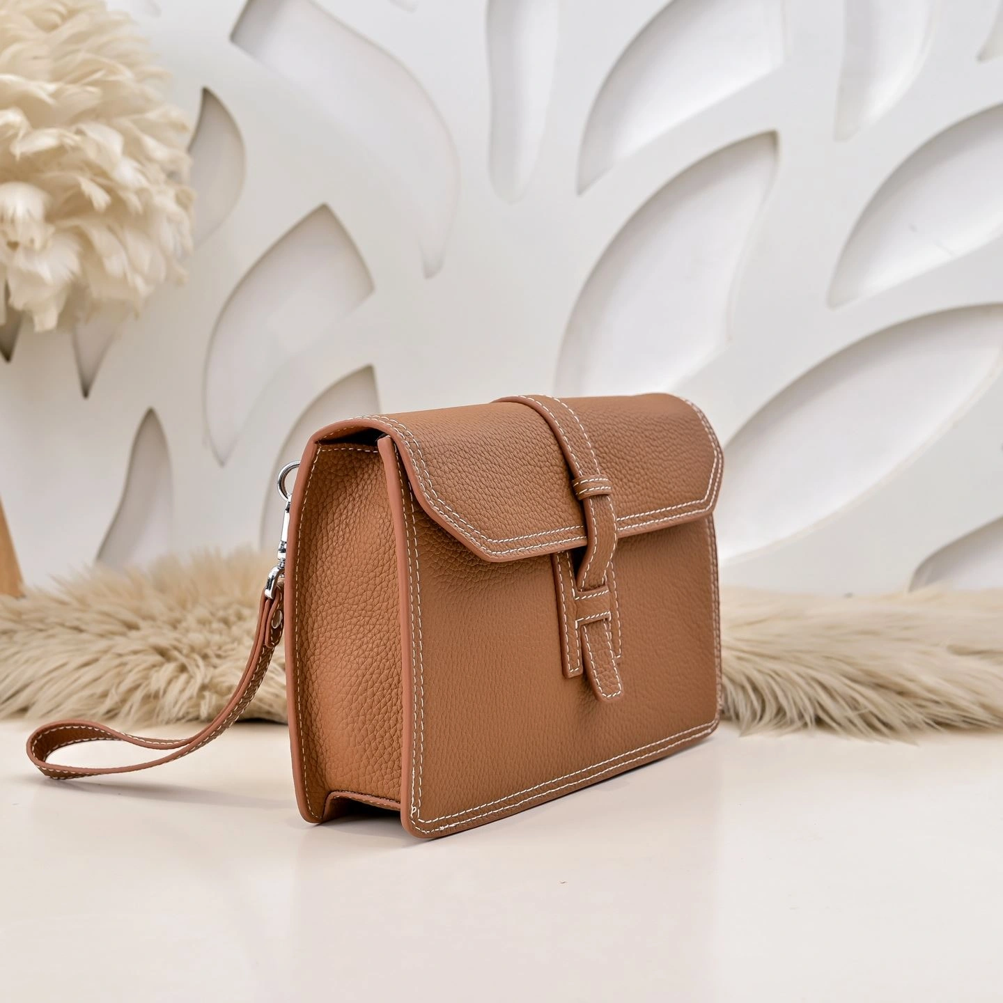Mens Hermes Clutch Bags Stretchable 90861
