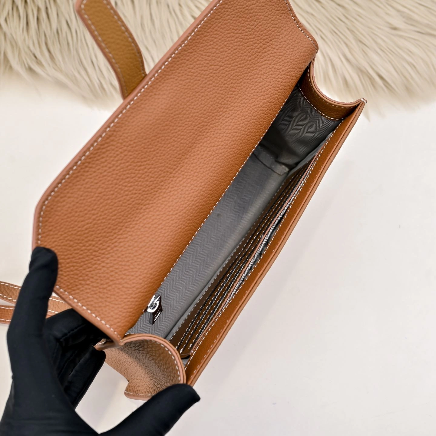Mens Hermes Clutch Bags Stretchable 90861