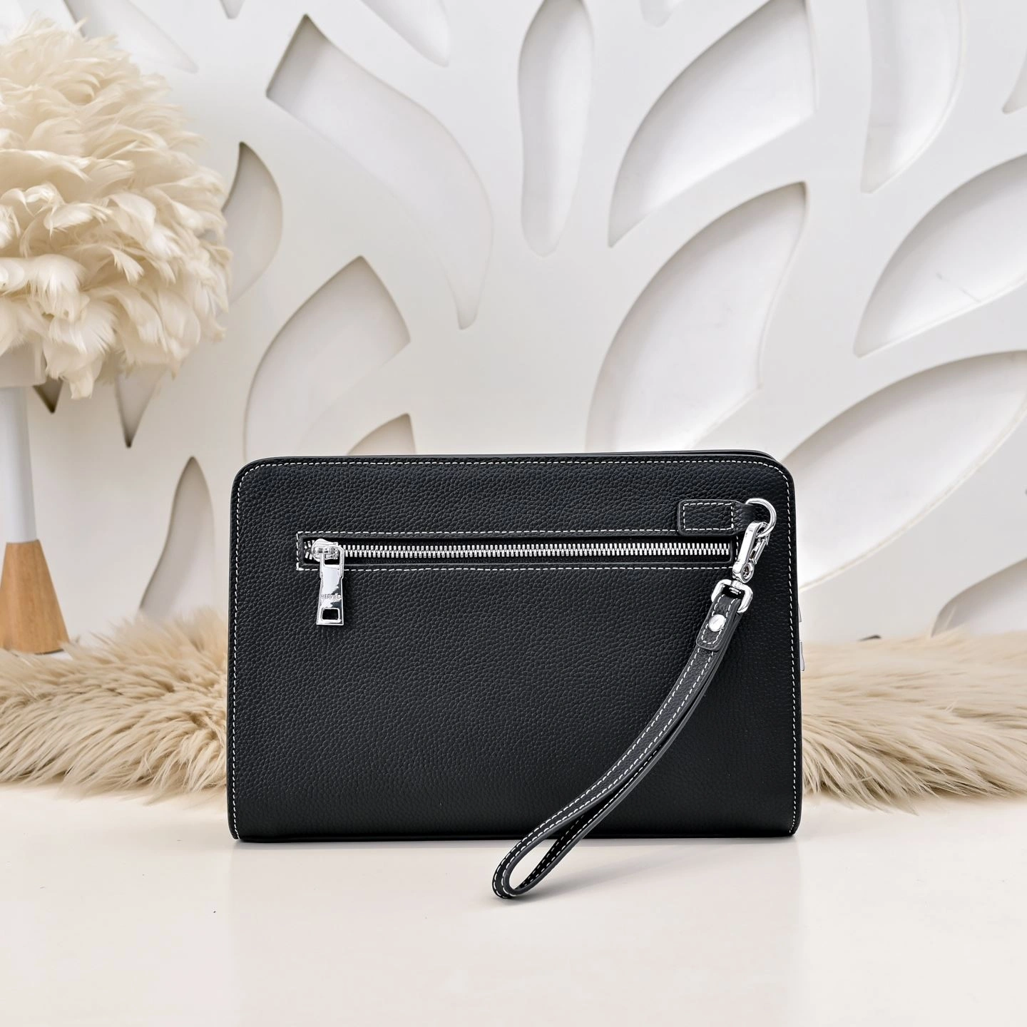 Mens Hermes Clutch Bags Seasonal 90819