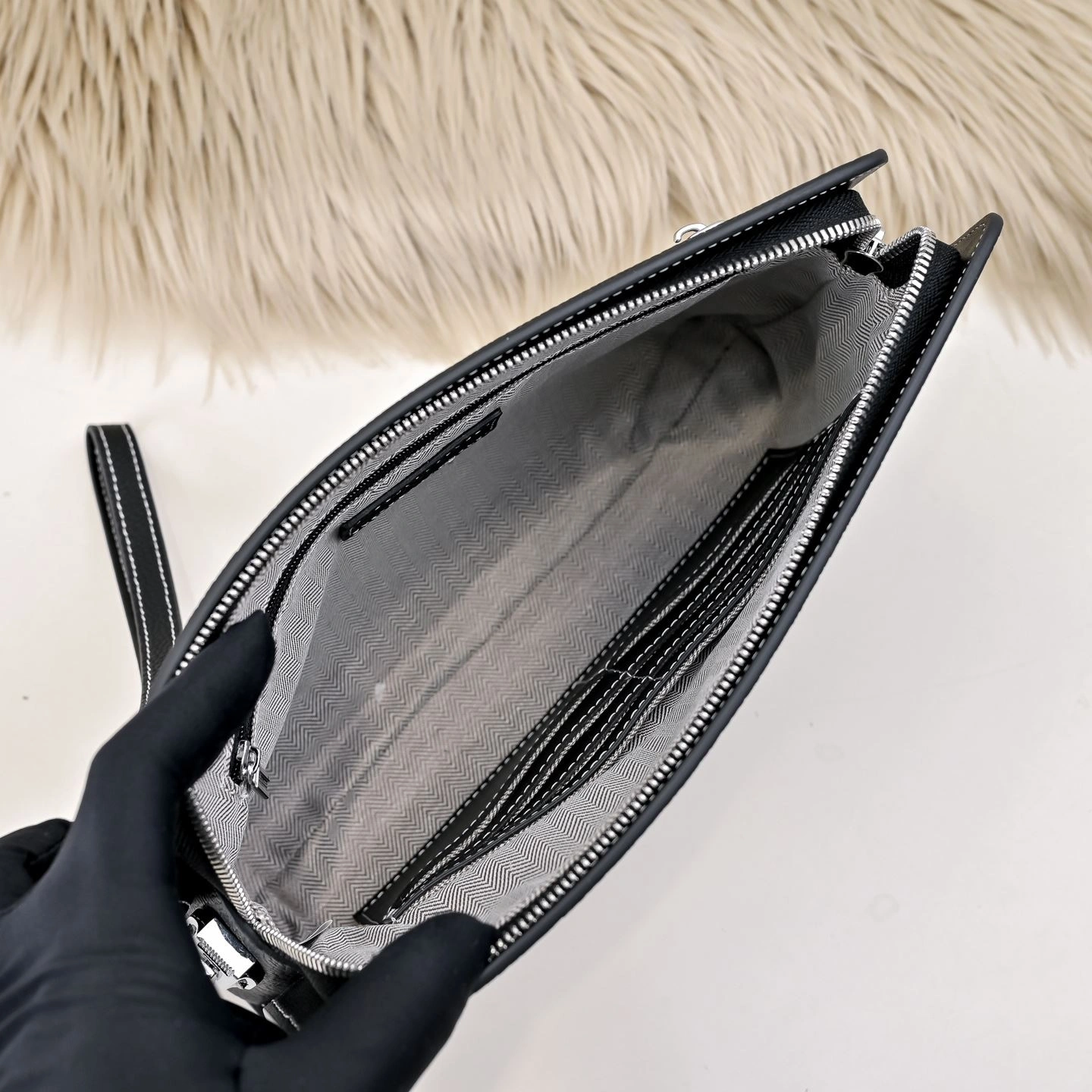 Mens Hermes Clutch Bags Seasonal 90819