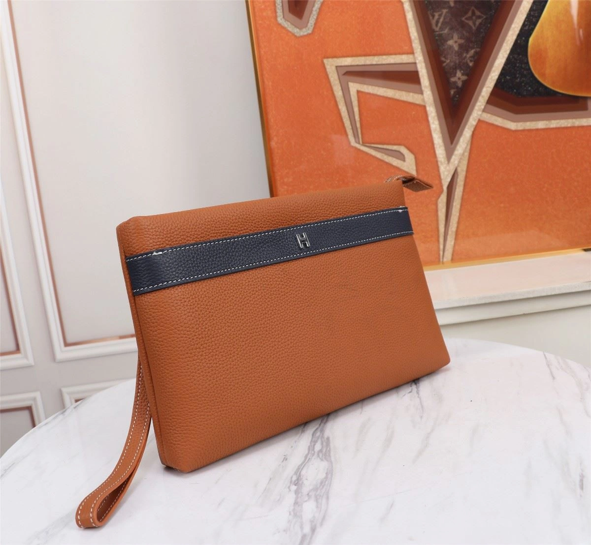 Mens Hermes Clutch Bags Neat 92879
