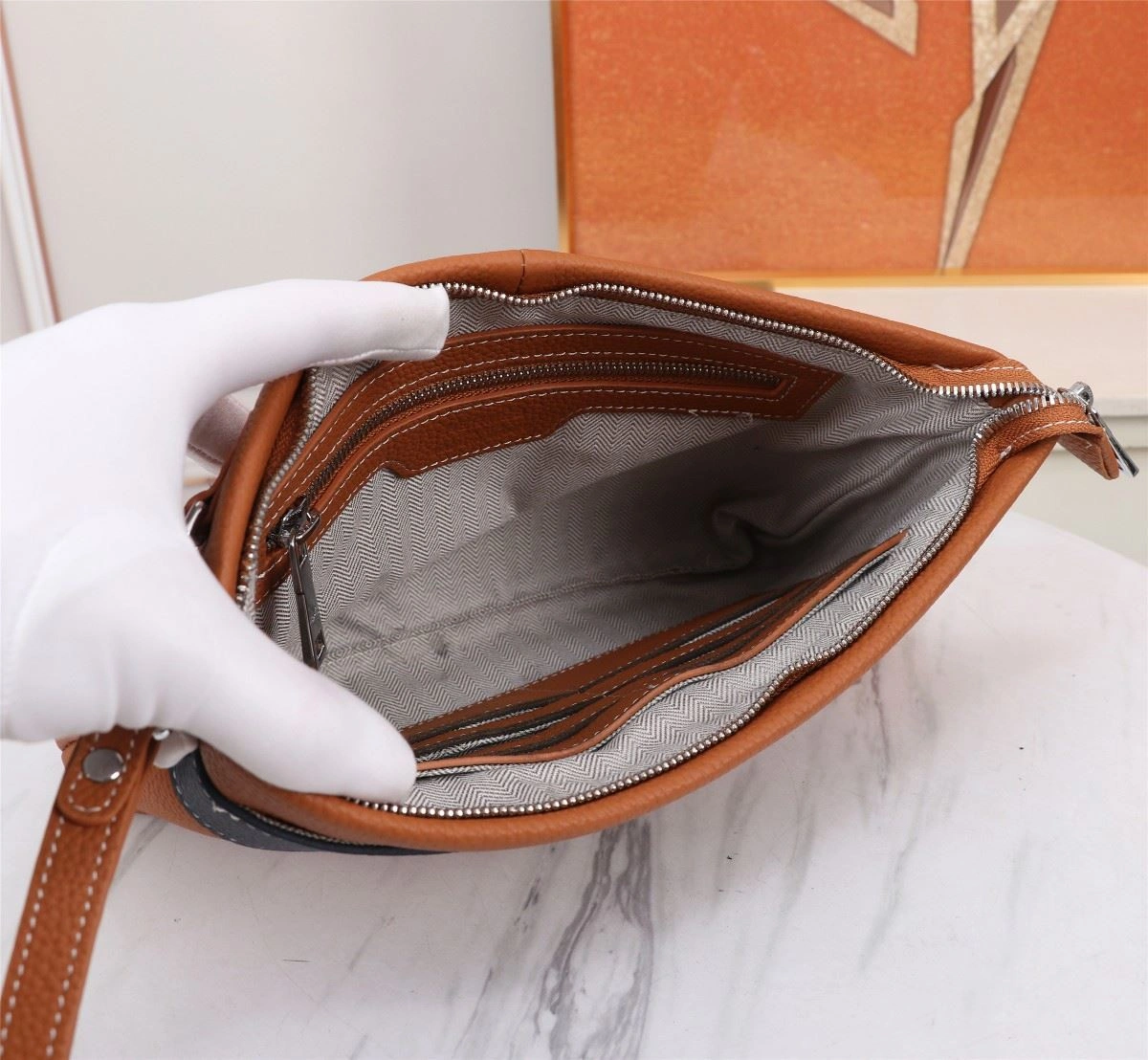 Mens Hermes Clutch Bags Neat 92879
