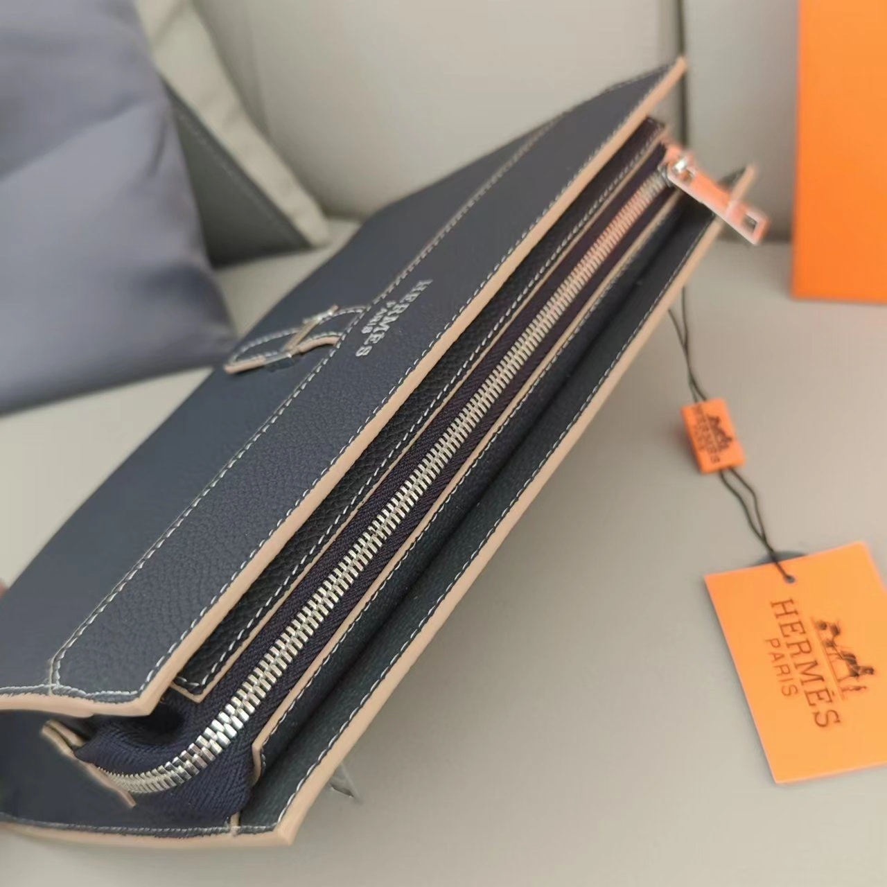 Compact Mens Hermes Clutch Bags 92874