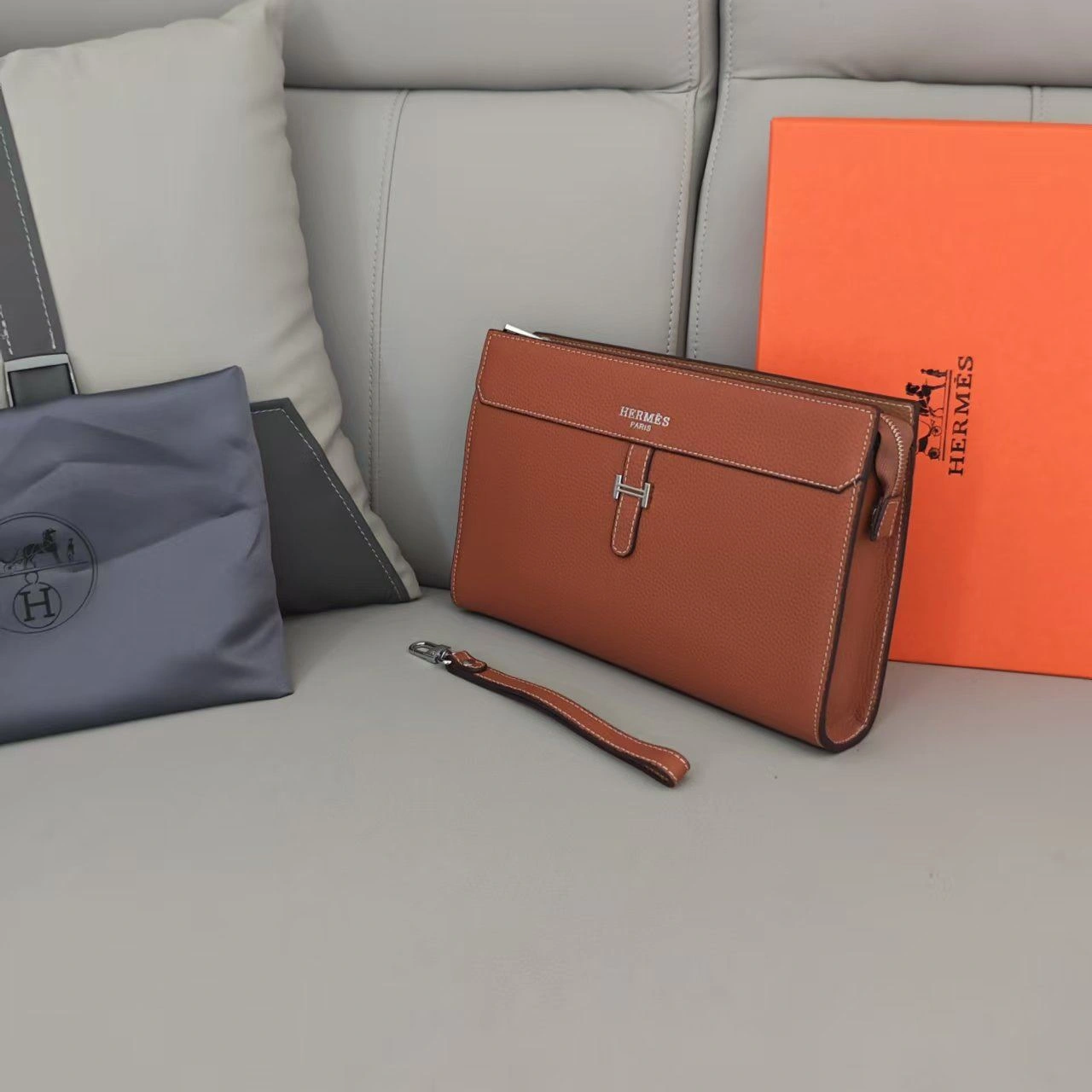 Mens Hermes Clutch Bags Youthful 92877