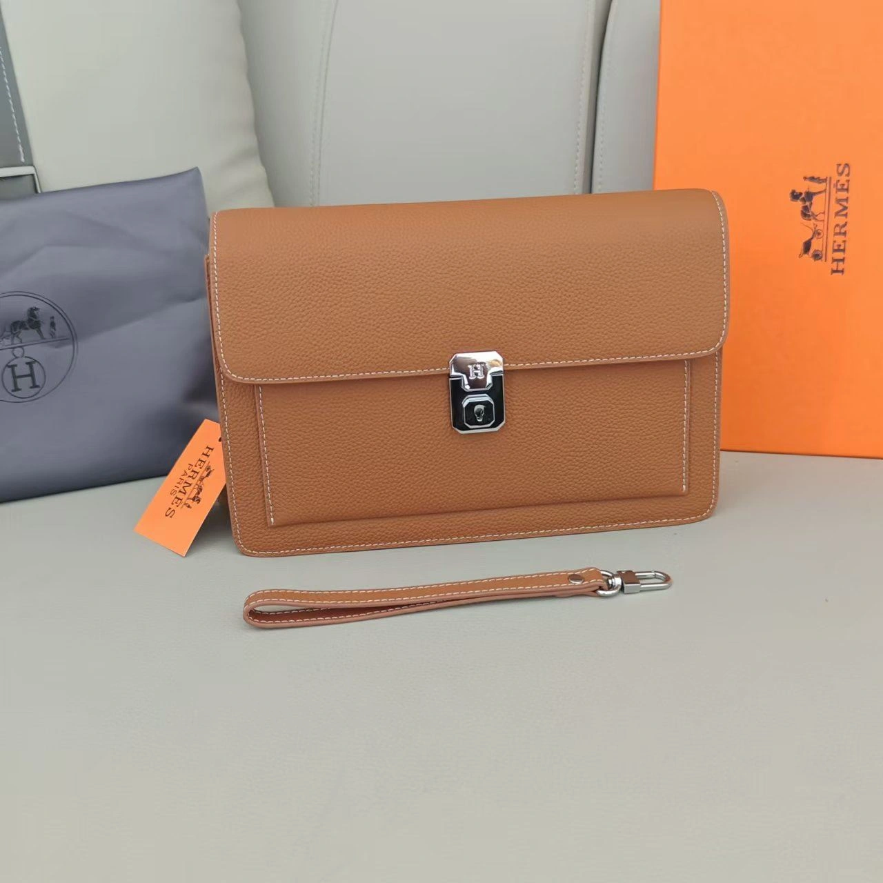 TechFriendly Mens Hermes Clutch Bags 92876